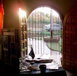 The entrance to the Africa Missions